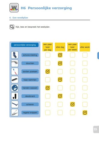 Werken aan Stage & Loopbaan  – Voorbereiding op Dagbesteding 1 - Leerlingmateriaal