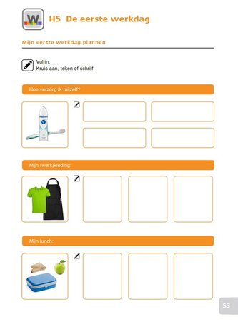 Werken aan Stage & Loopbaan - Oriënteren en leren op dagbesteding - leerlingmateriaal  